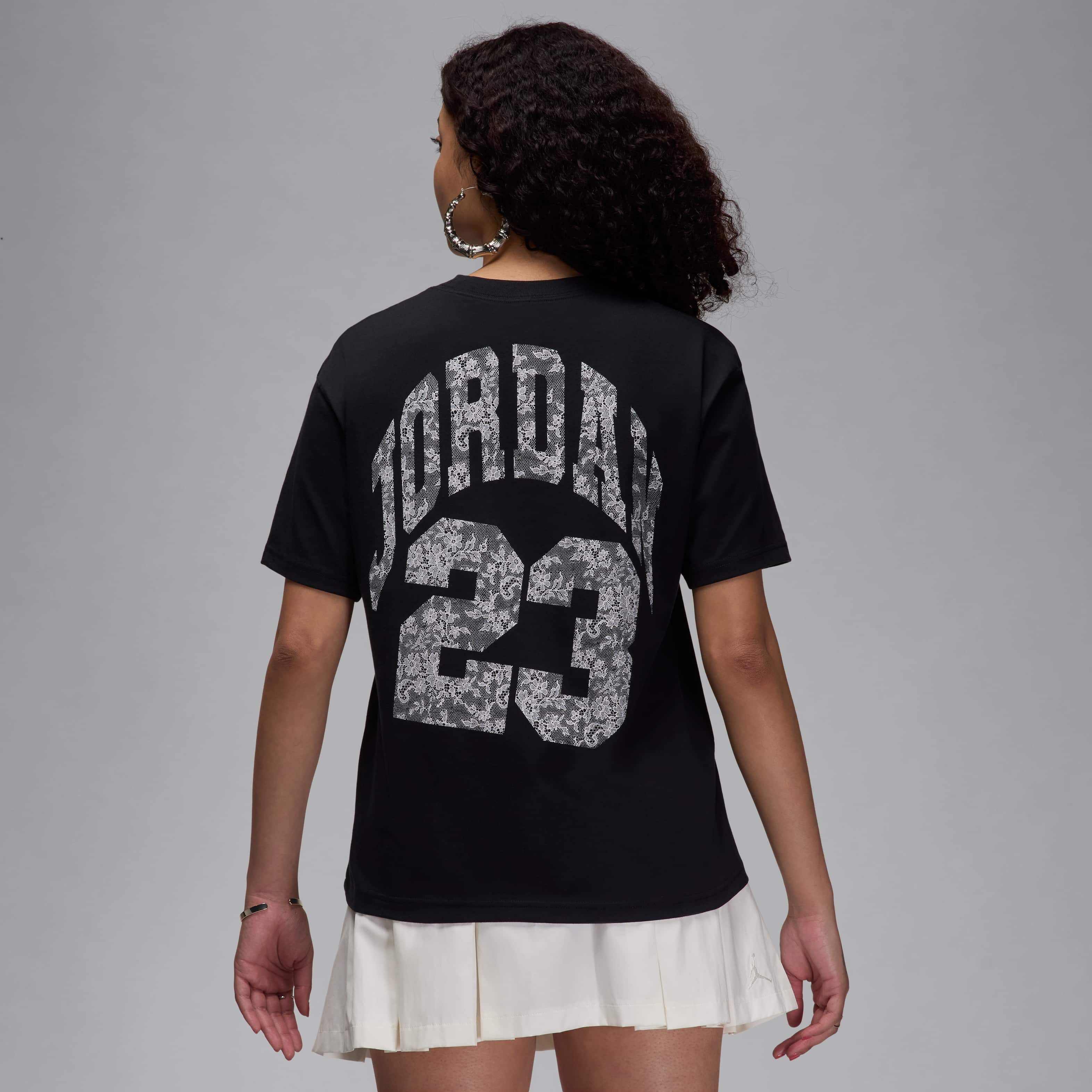 【NIKE】ジョーダン JORDAN BROOKLYN Tシャツ Buy Jordan Brooklyn Women's Graphic T-Shirt - Black/White
