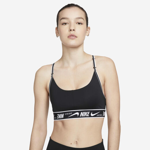 صدريات اندي الرياضية-نايكي, Nike Indy, صدرية رياضية بدعم خفيف وبطانة وشعار للنساء