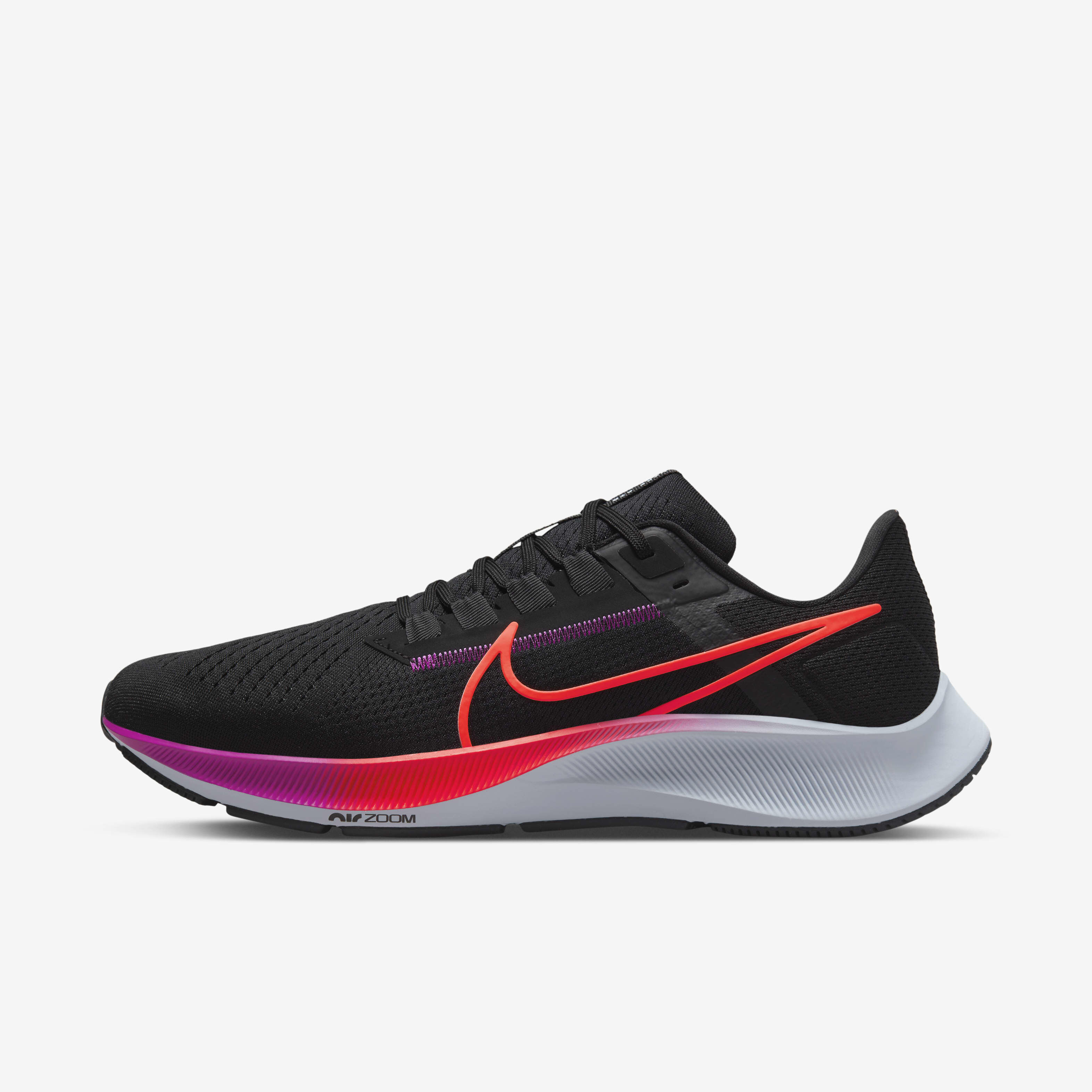 Buy Nike Pegasus 38 Men's Road Running Shoes - Black/Off