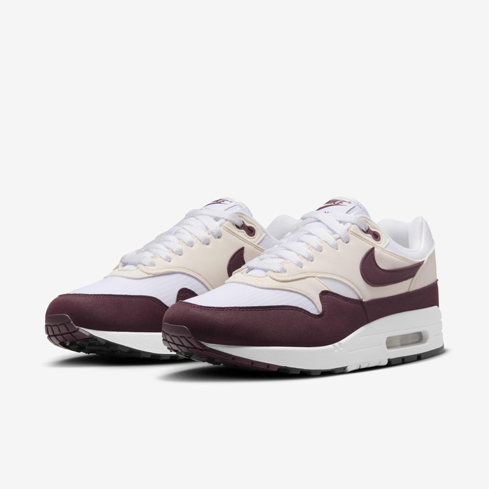 Buy Nike Air Max 1 Women's shoes - White/Phantom/Black/Night Maroon ...