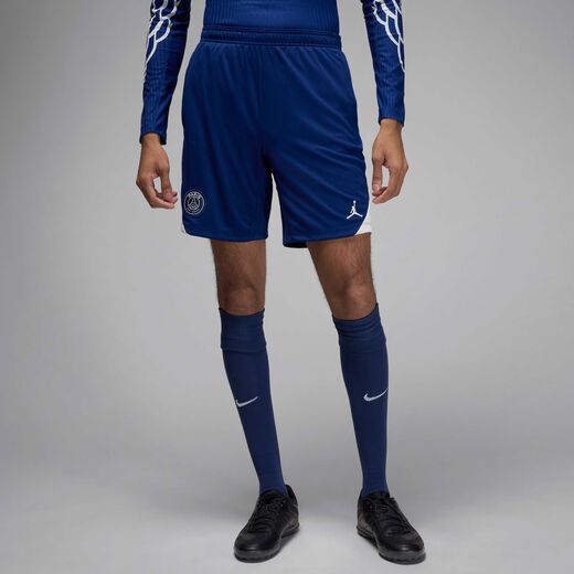 Football Shorts-JRDN, Paris Saint-Germain Strike Fourth, Men's Jordan Dri-FIT Football Knit Shorts