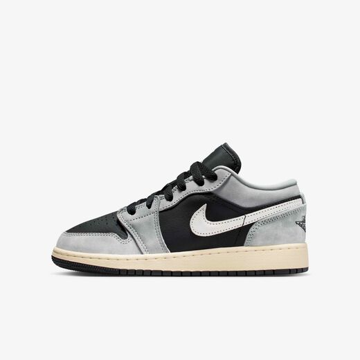 Jordan Kids-JRDN, Air Jordan 1 Low 'Light Smoke Grey', Older Kids' Shoes