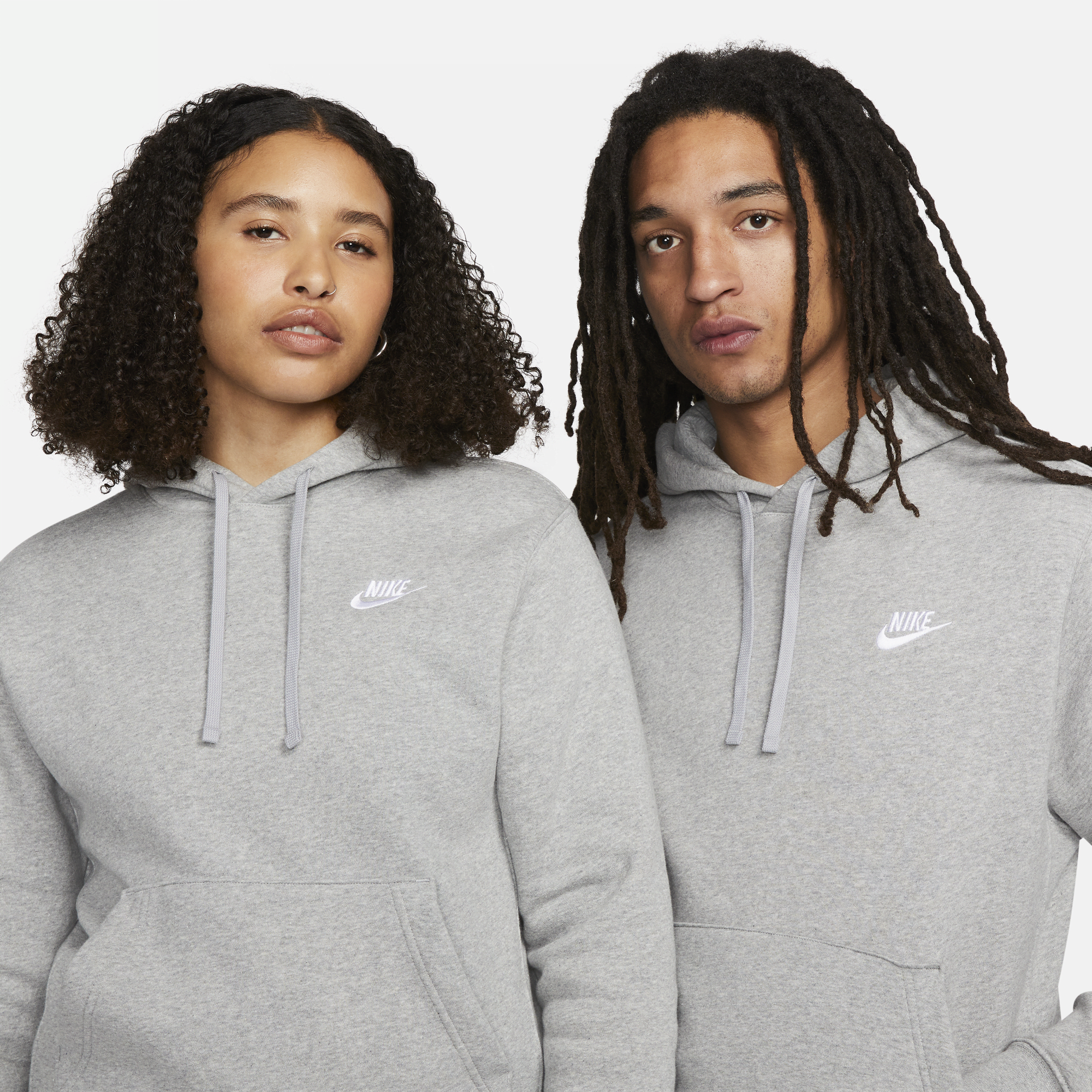 Shop Sportswear Club Fleece Pullover Hoodie Nike UAE