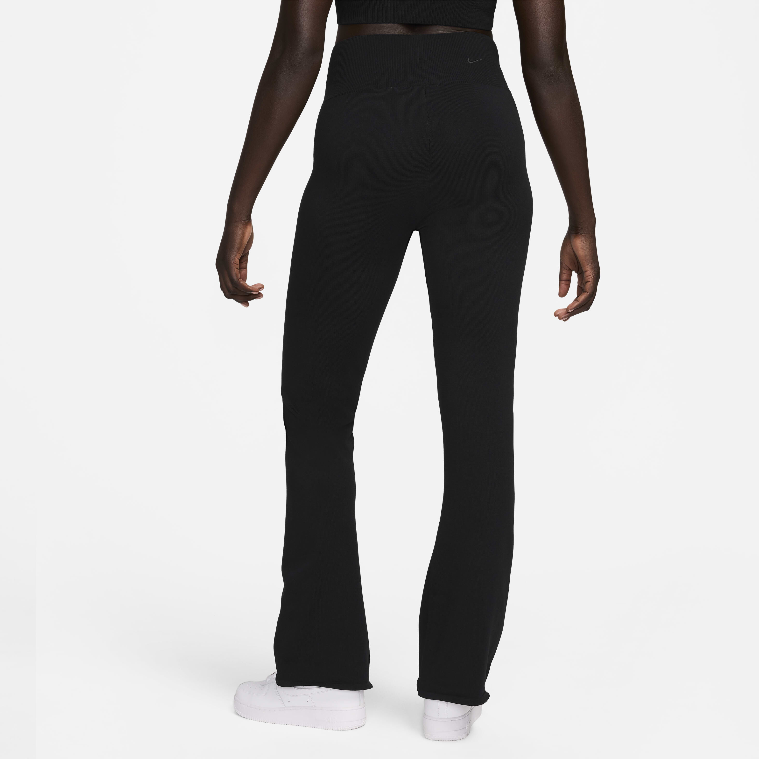 Buy Nike Sportswear Chill Knit Women s Tight High Waisted Jumper Knit Flared Trousers Nike UAE Official