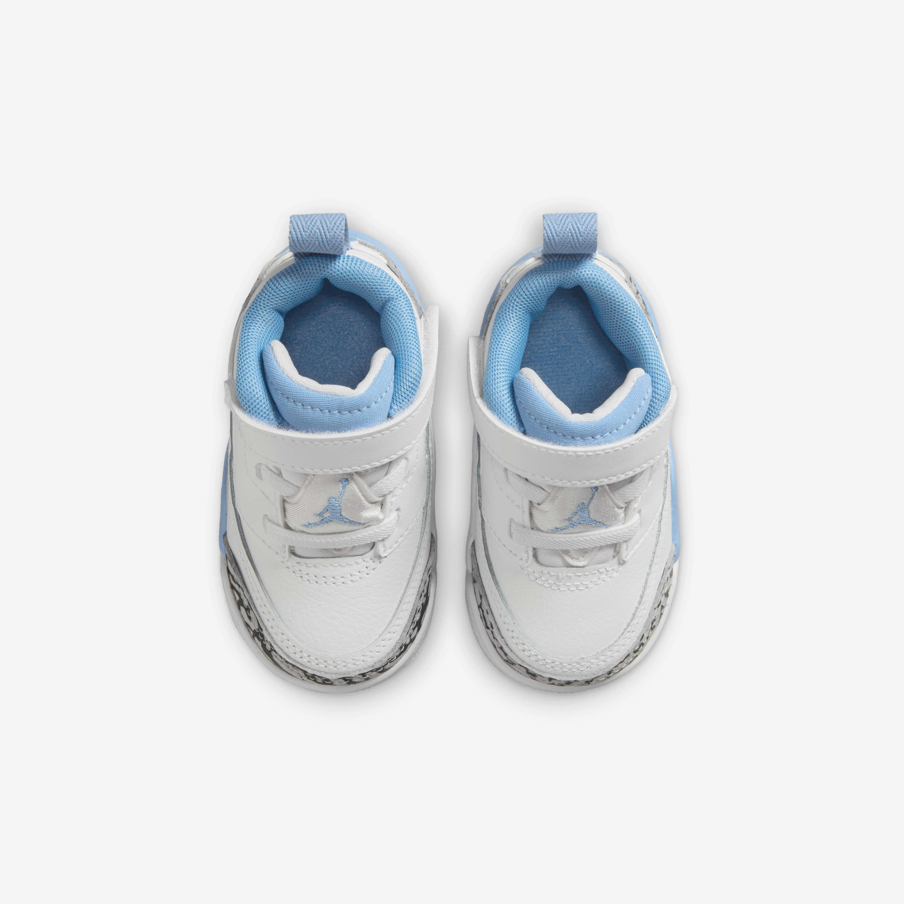 Blue jordans for toddlers on sale