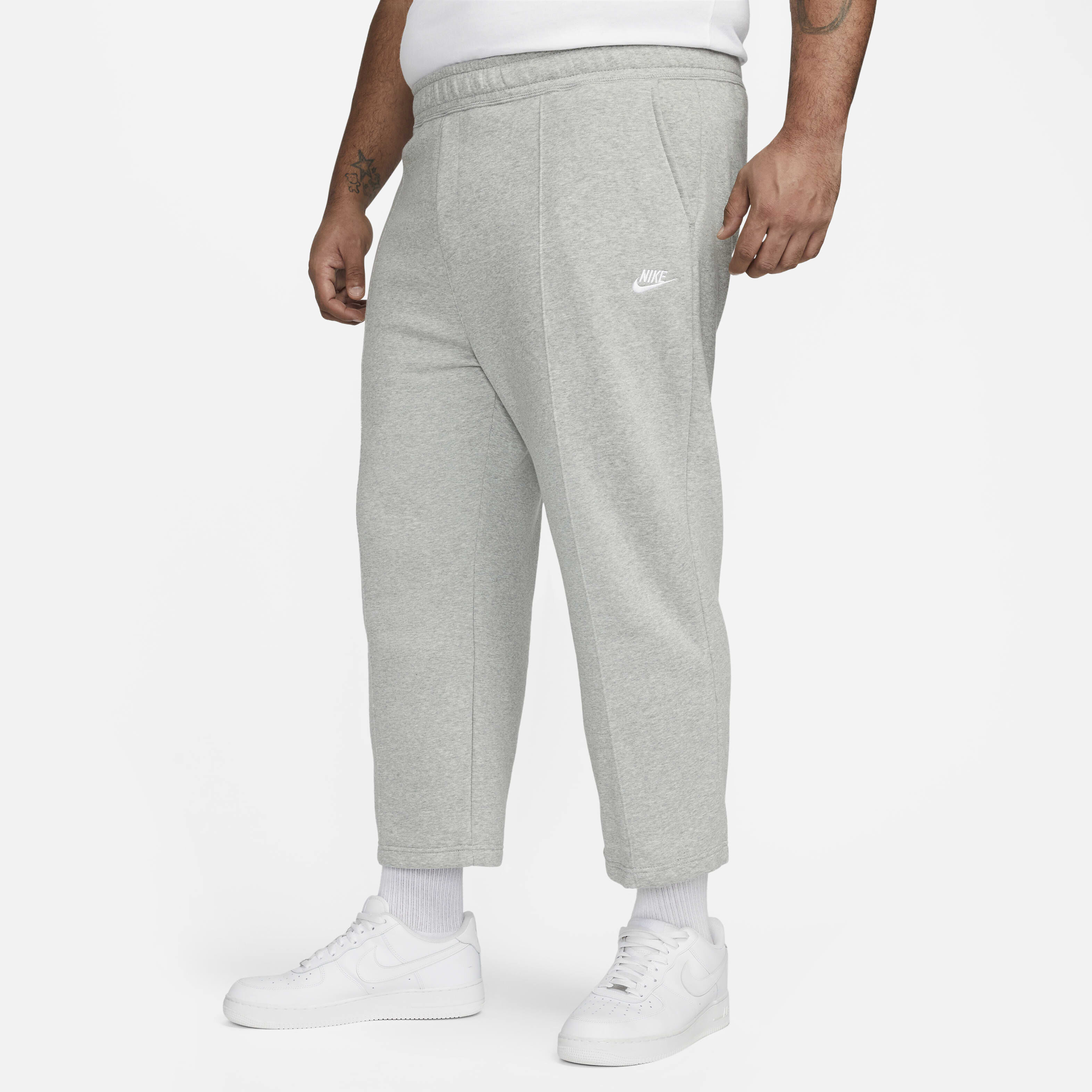 Nike mens cropped sweatpants clearance