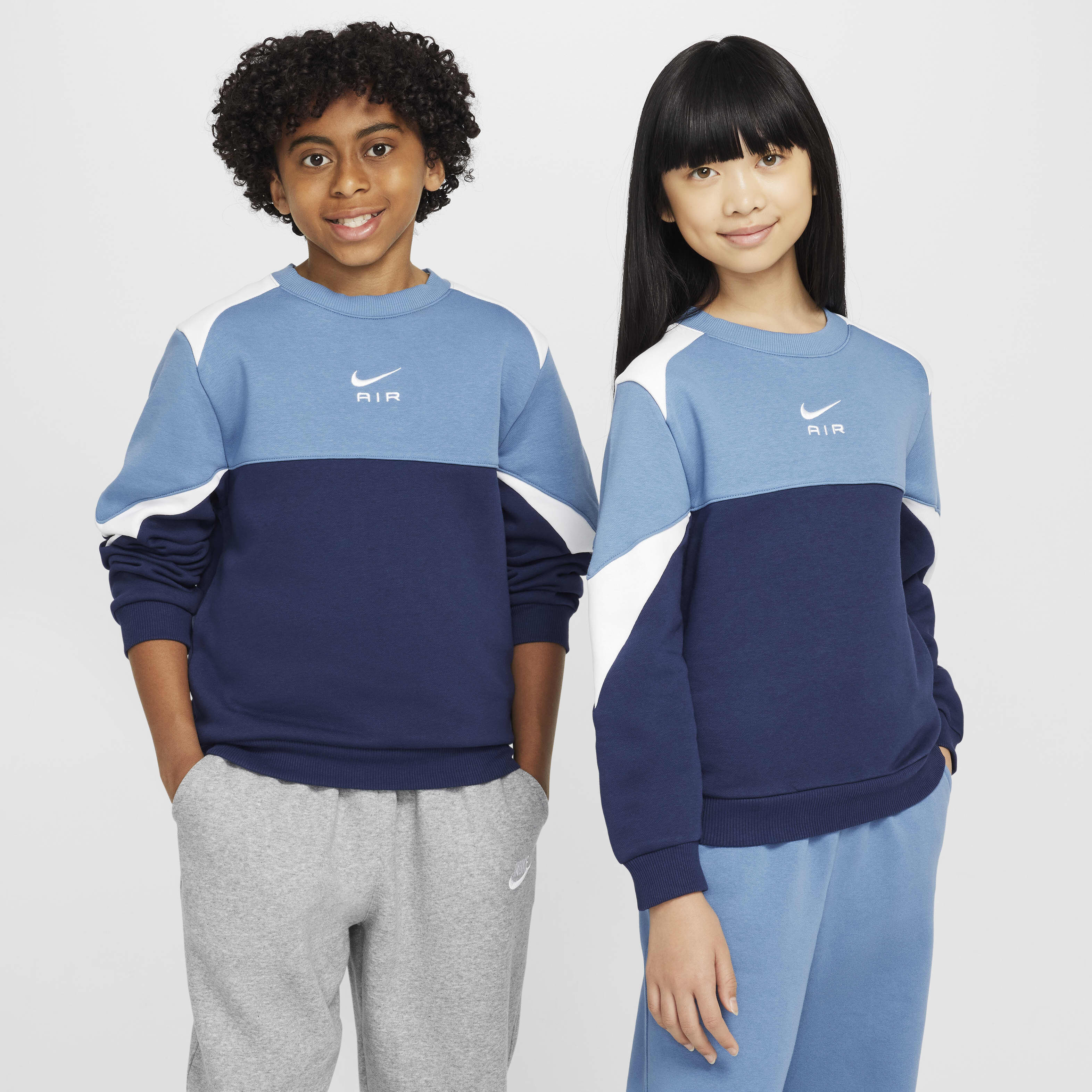 Youth crew neck sweatshirts top