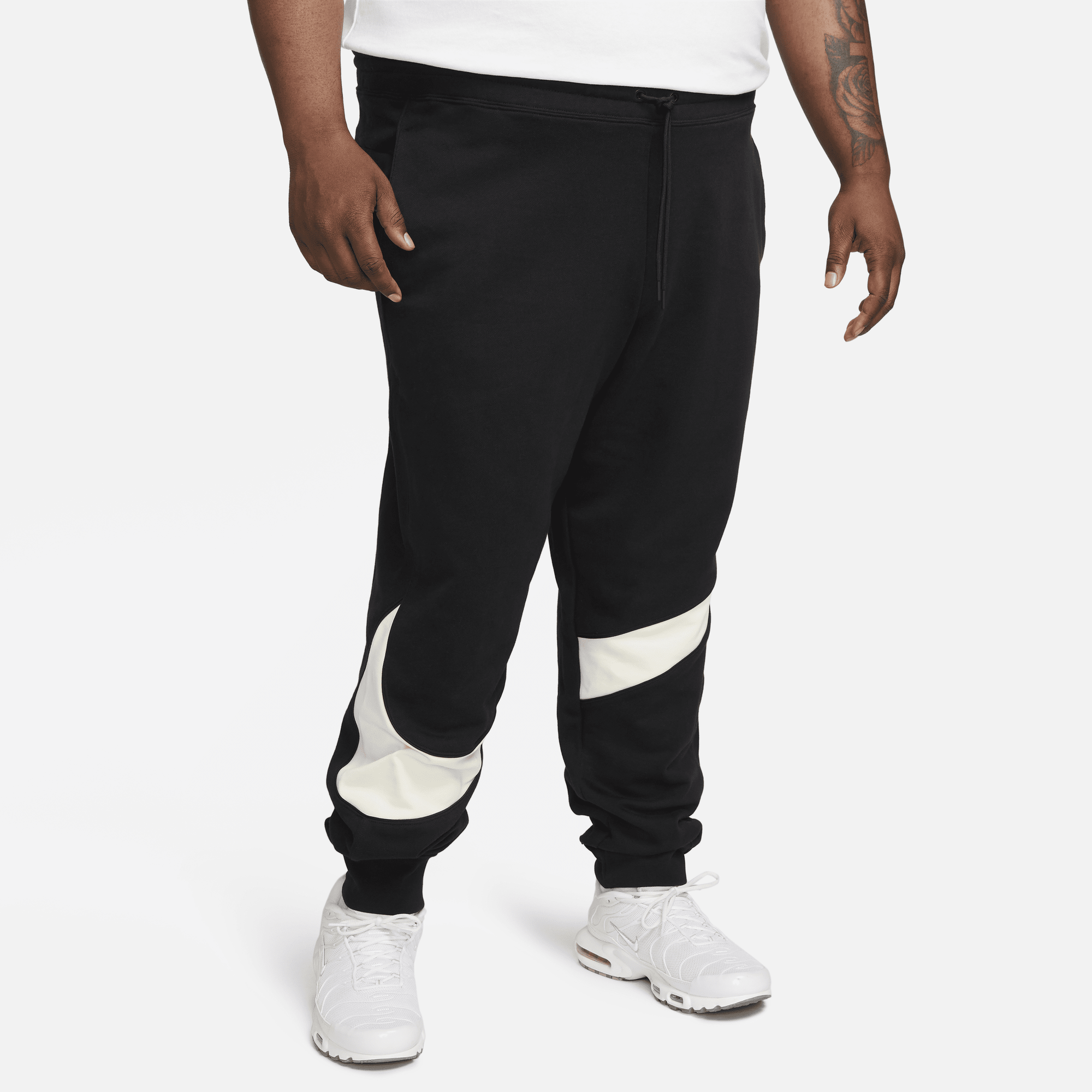 Nike double outlet swoosh pants