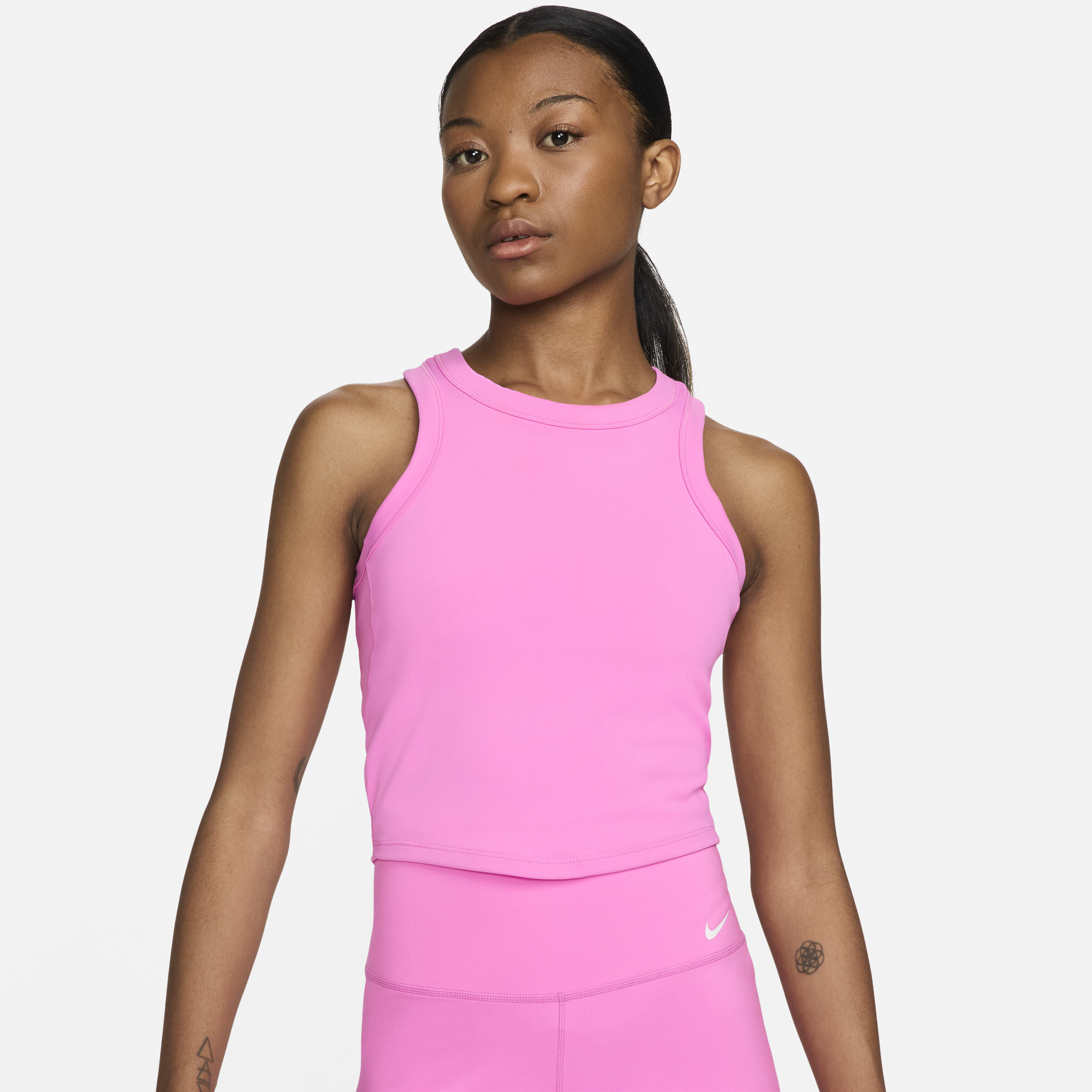 Buy Nike One Fitted Women's Dri-FIT Cropped Tank Top