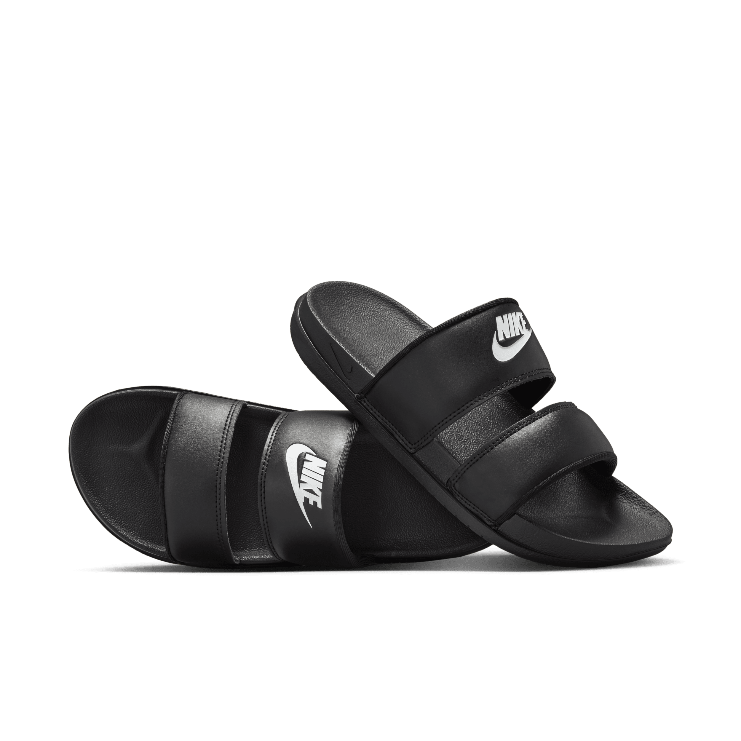 Nike duo deals slides black