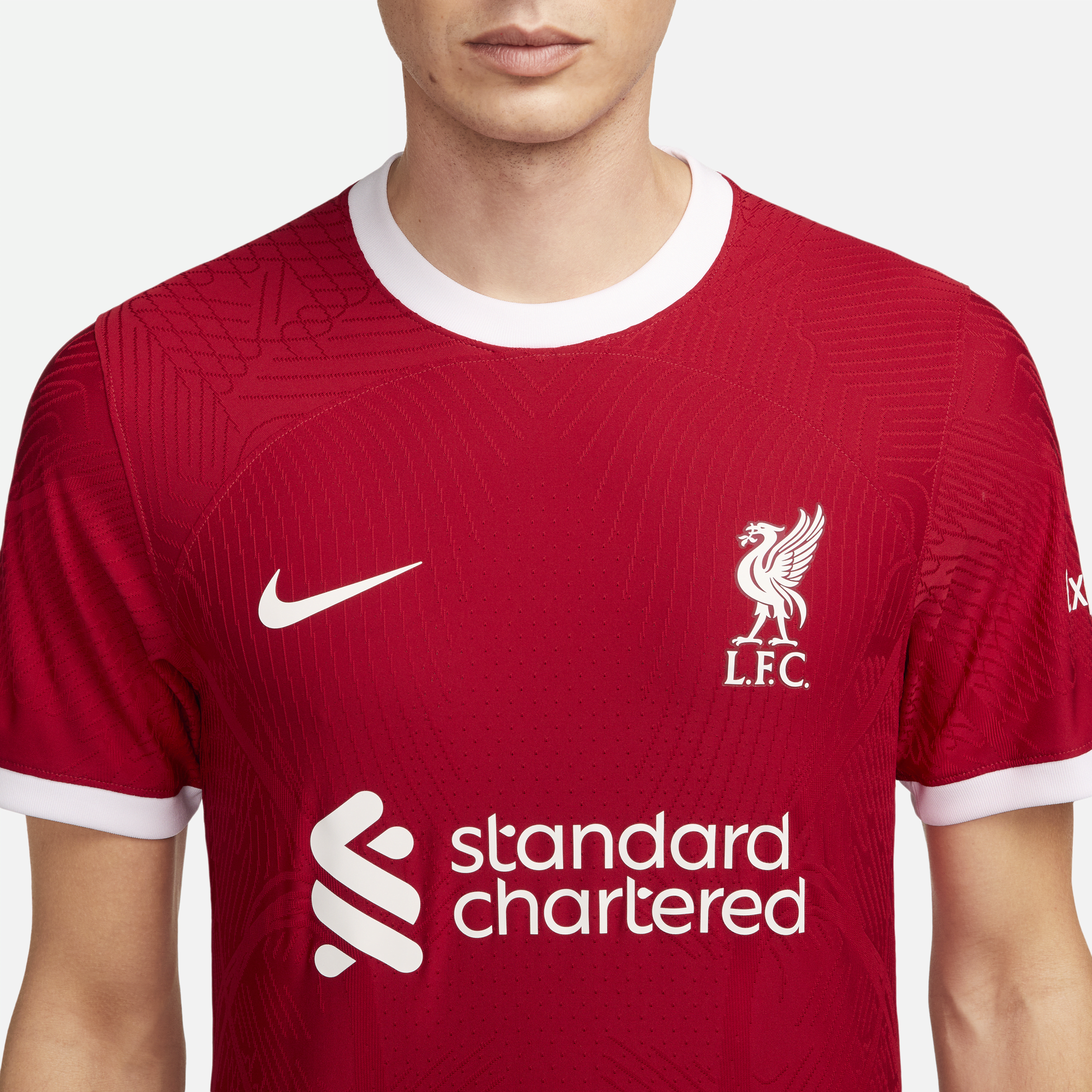 Liverpool stars on shop shirt