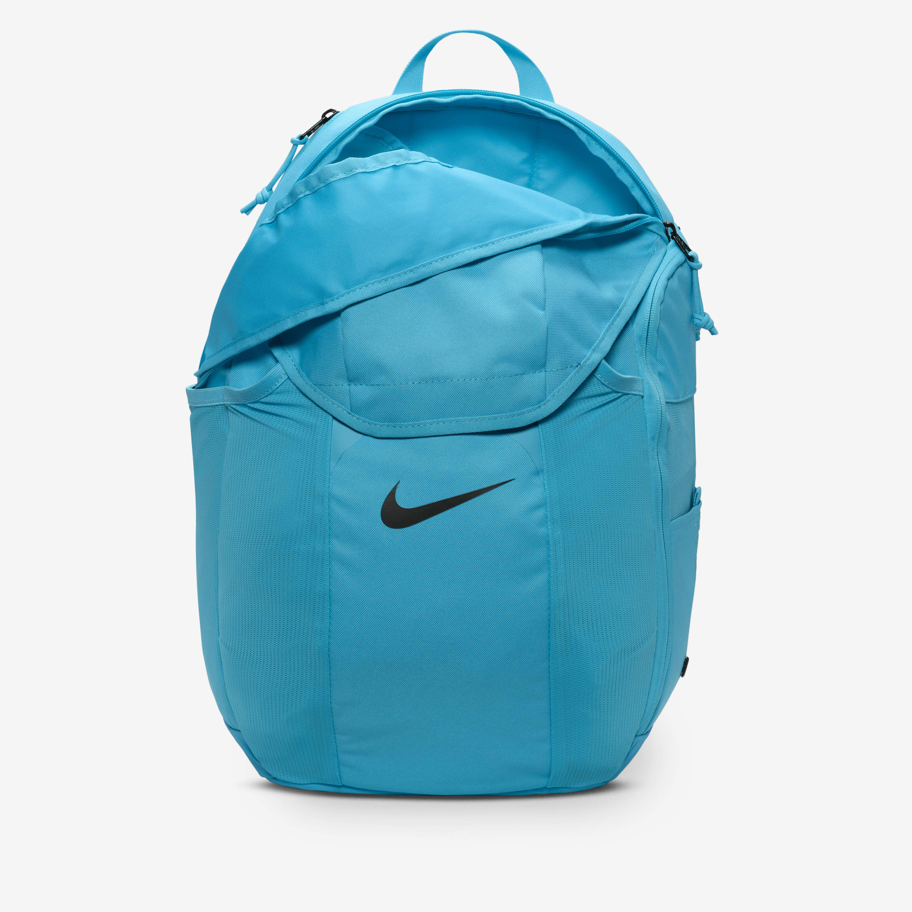 Blue nike backpack top