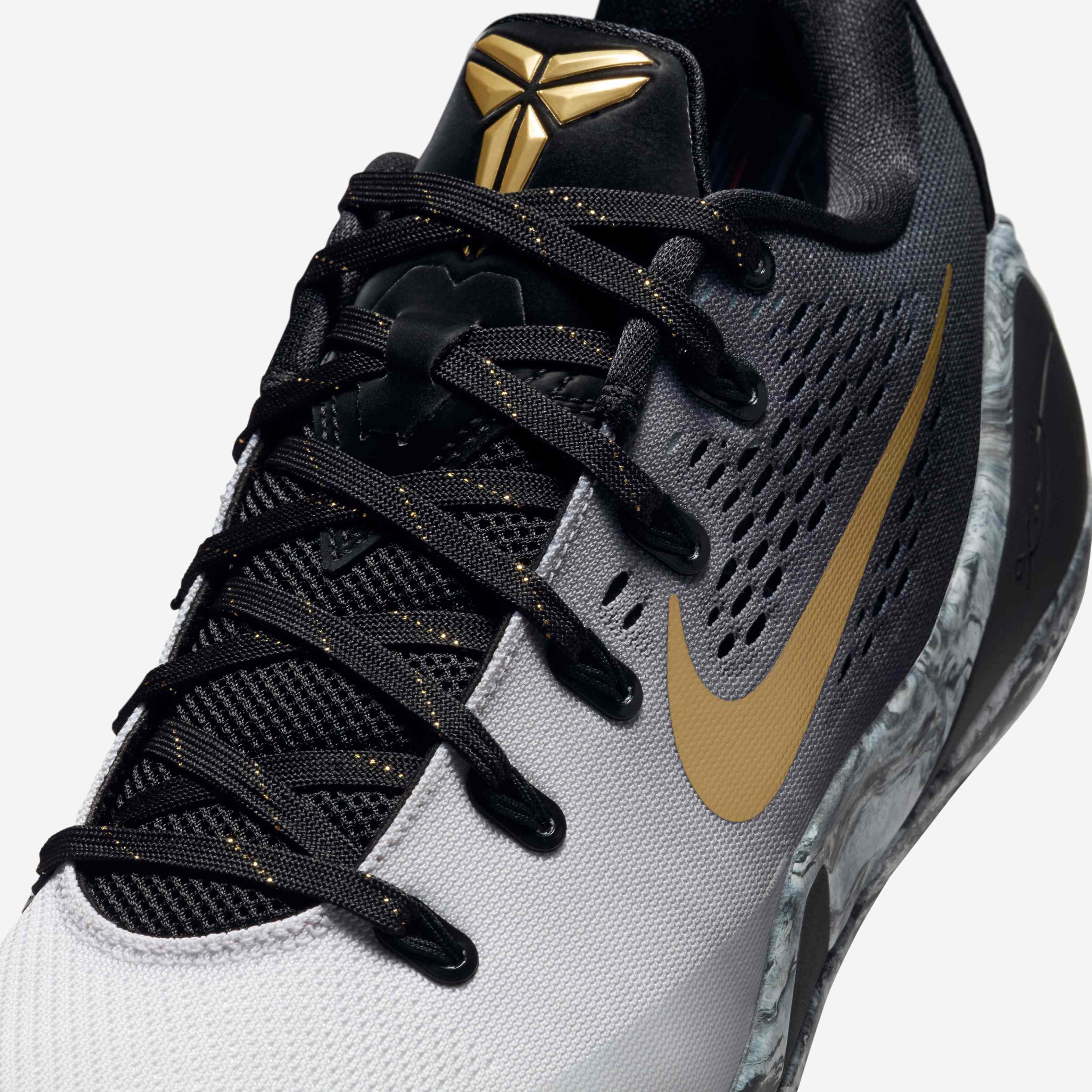 Buy Kobe IX Elite Low Protro Basketball Shoes - Black/White