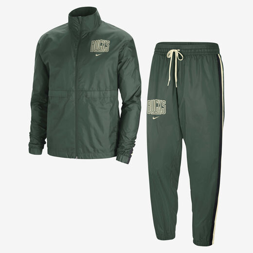 Tracksuit-Nike, Milwaukee Bucks Courtside, Men's Nike NBA Tracksuit