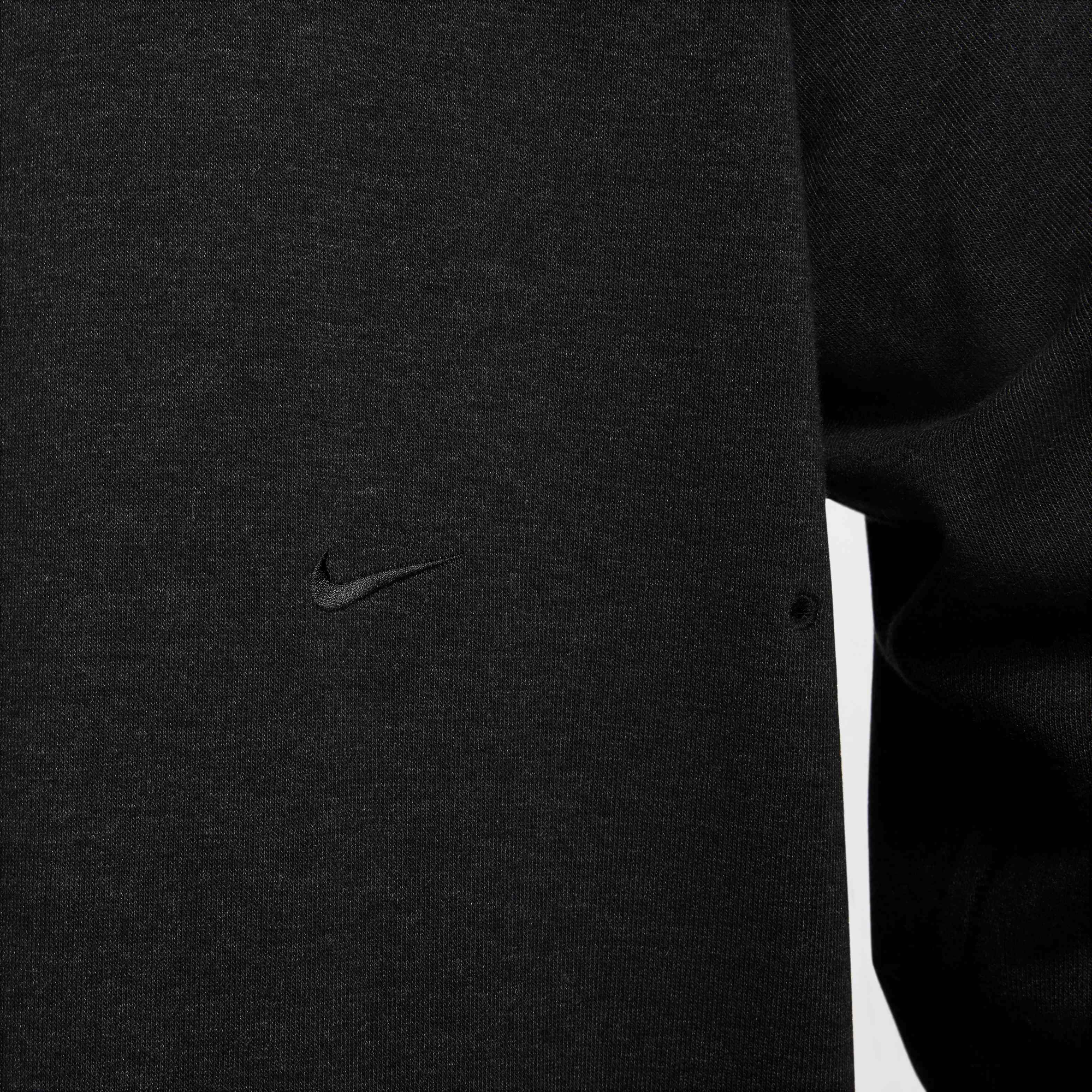 ★★Nike★★ Heritage Dry Fit Fleece Fitness Top M Black Hea Men's Nike Gym Heritage Dri-Fit Fleece Fitness Top