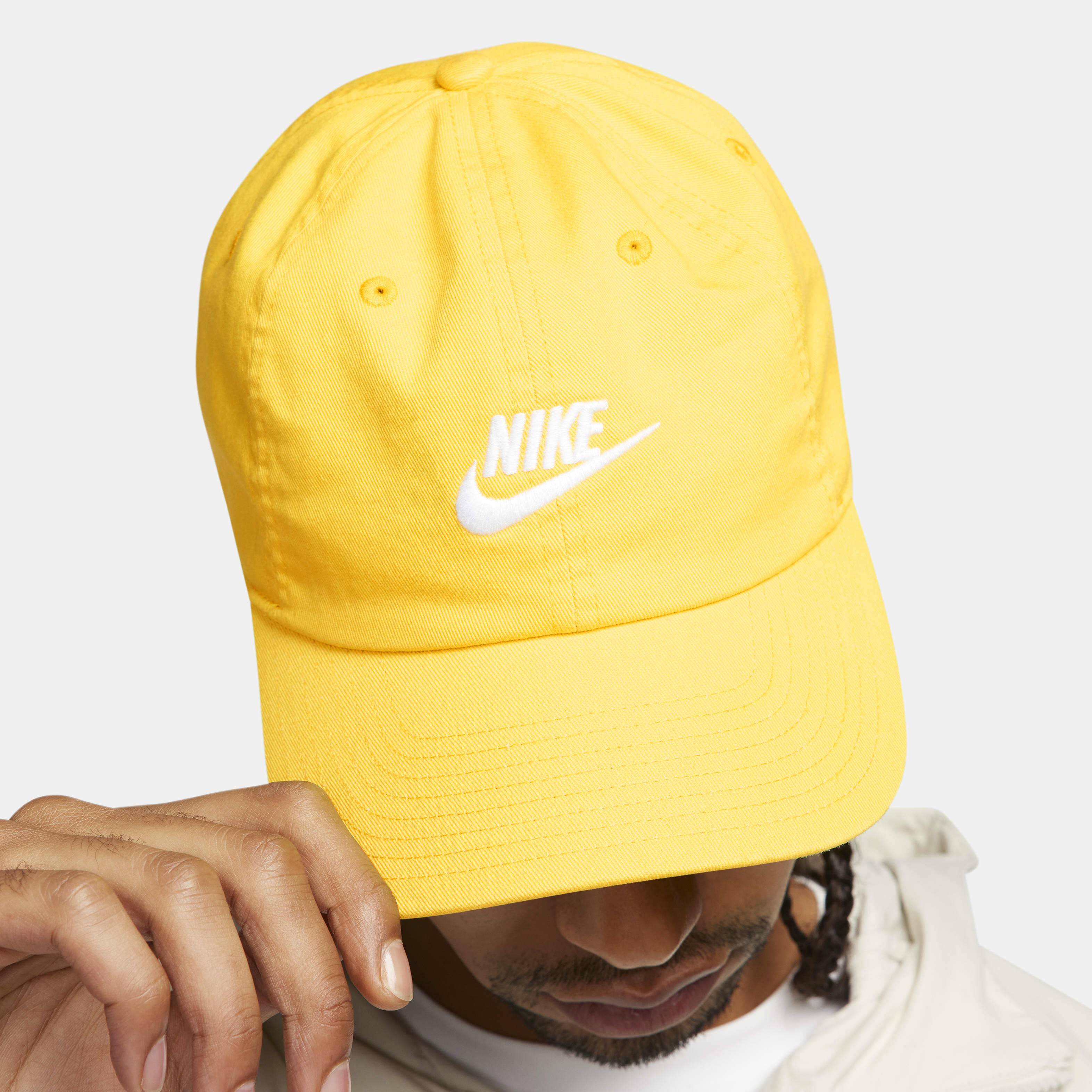 Yellow nike hat hot sale
