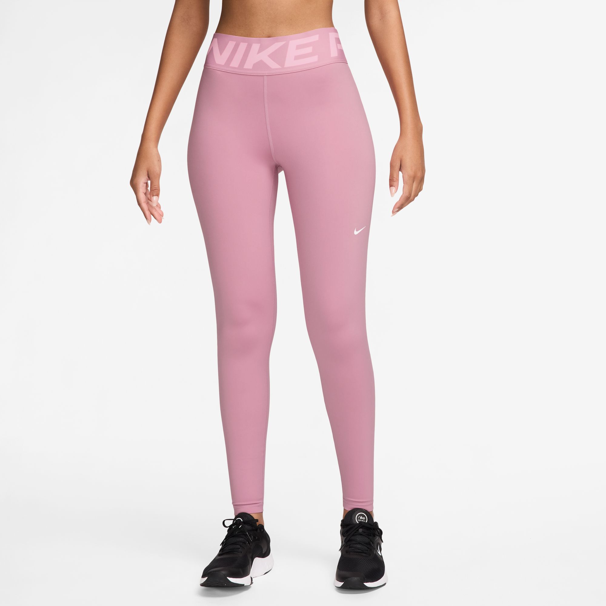 Buy Nike Pro Sculpt Women s High Waisted Full Length Leggings Elemental Pink White Nike UAE Official