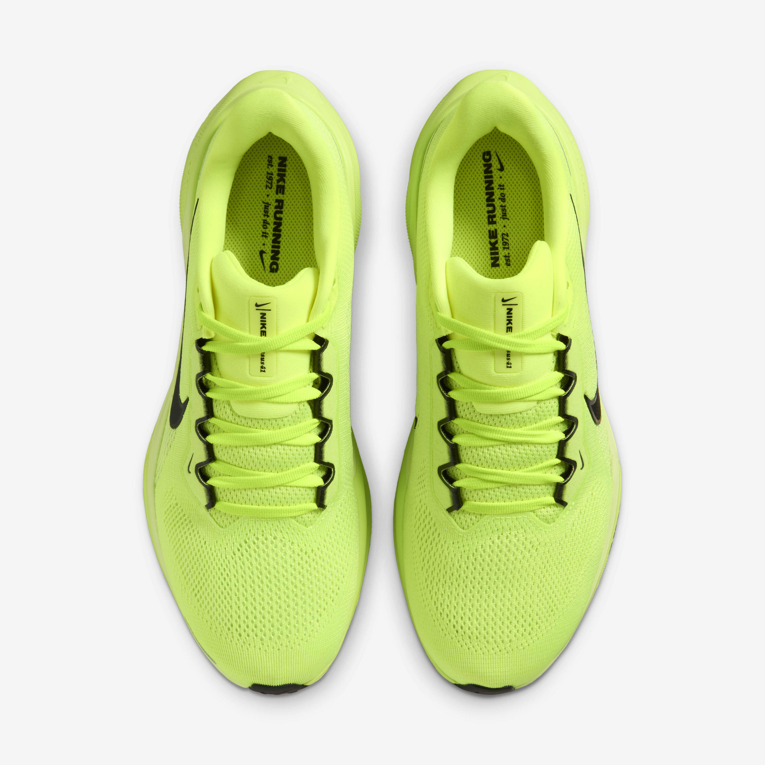 Yellow nike just do it shoes top