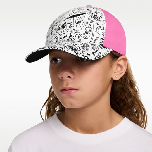 New In Kids' Accessories & Equipment-Nike, Nike Club, Kids' Structured Curved Brim Cap