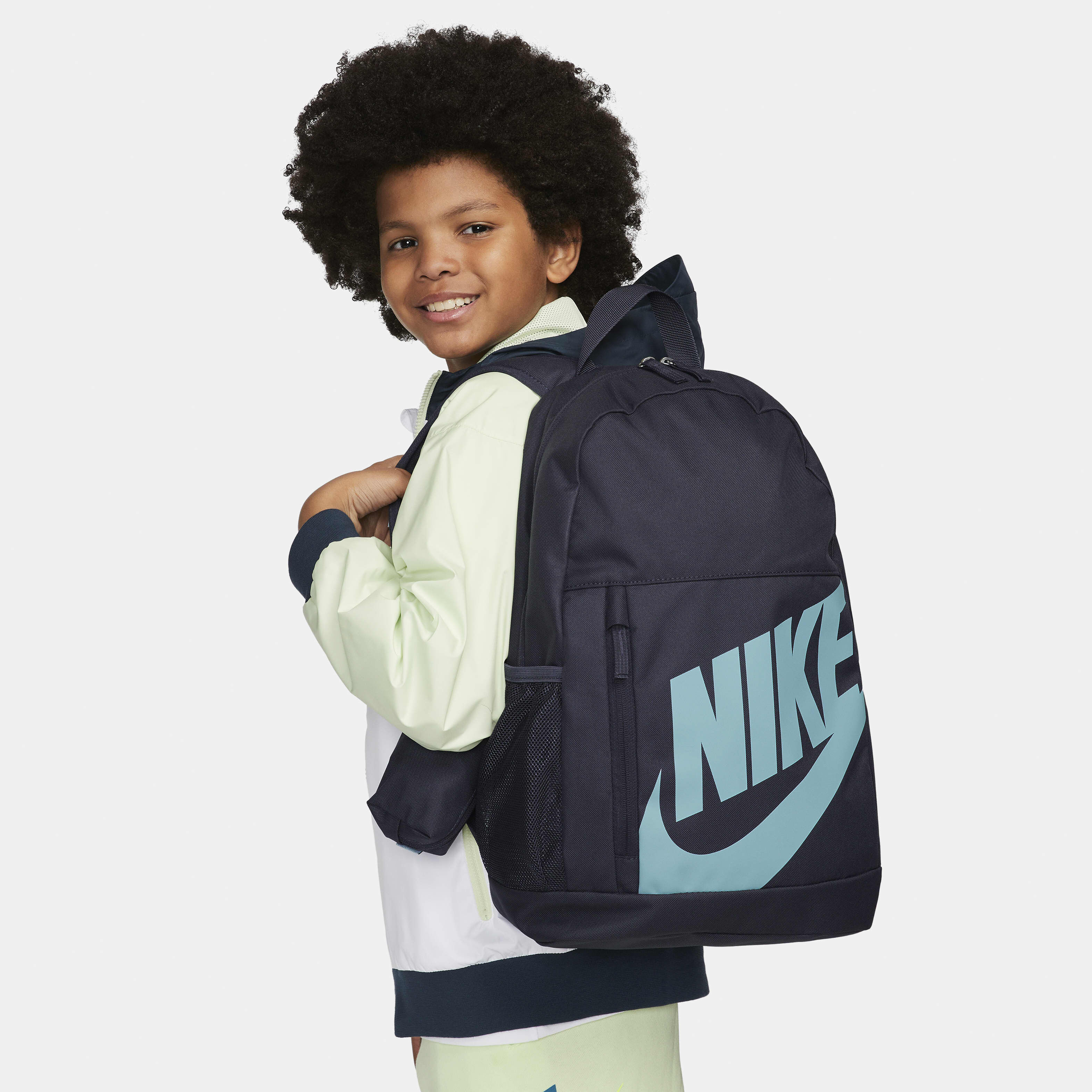 Buy Nike Kids' Backpack (20L) Gridiron/Gridiron/Ocean Bliss Nike