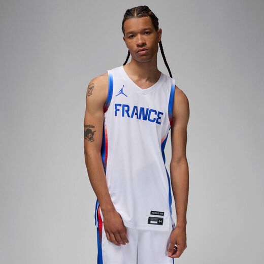 Kits & Jerseys-JRDN, France Limited Home, Men's Jordan Basketball Jersey