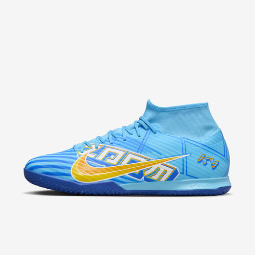 Shoes-Nike, Nike Mercurial Superfly 9 Academy KM IC, Indoor Court High-Top Football Shoes