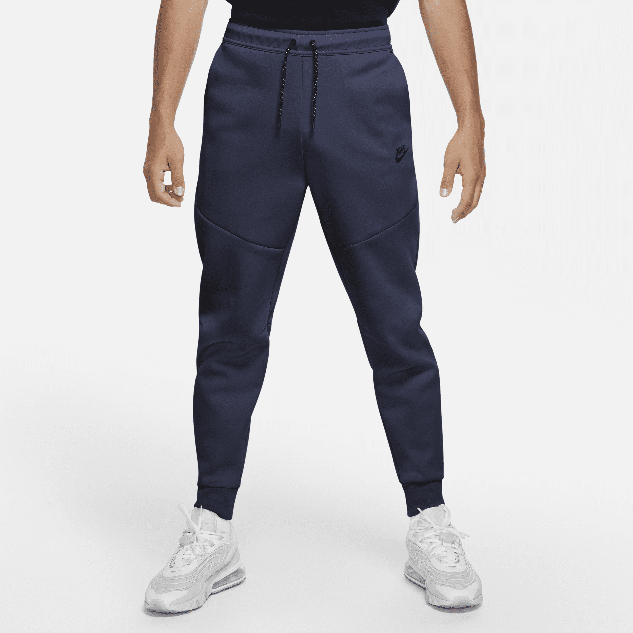Navy shop nike joggers