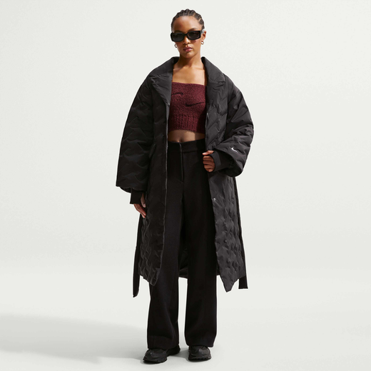 Women's Trench Coats-Nike, Nike Sportswear Swoosh Series, Women's Therma-FIT Oversized Down Trench Coat