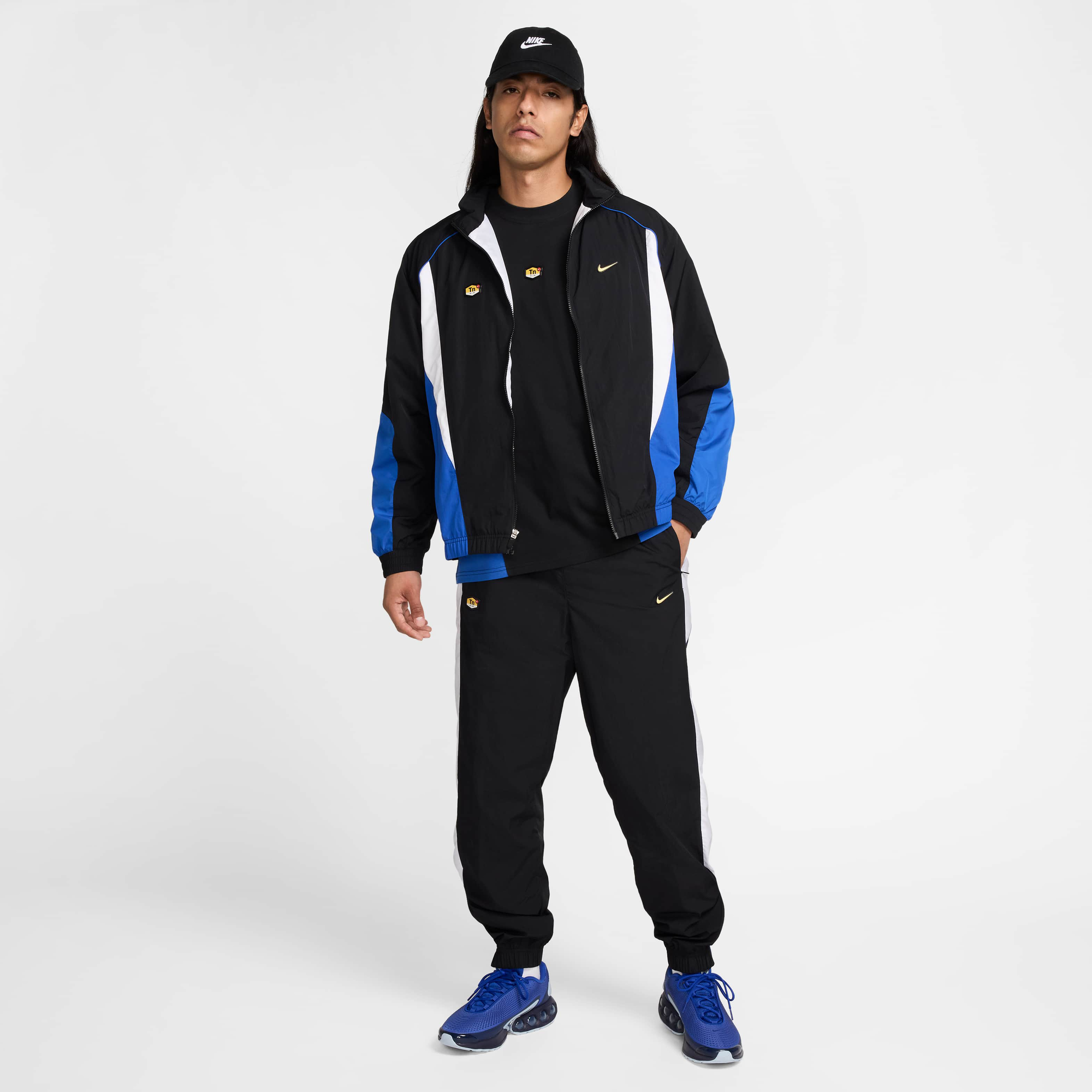 ウォーキング・ランニングウェア SS2007 NIKE 2PC TRACK JACKET & TROUSERS Buy Nike Sportswear Men's Woven Track Jacket - Black/Game