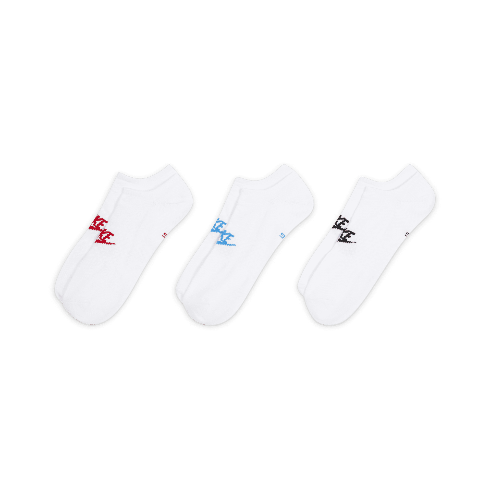 Shop Sportswear Everyday Essential No-Show Socks (3 Pairs) | Nike UAE