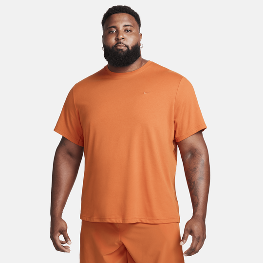 Orange nike top dri fit shirt
