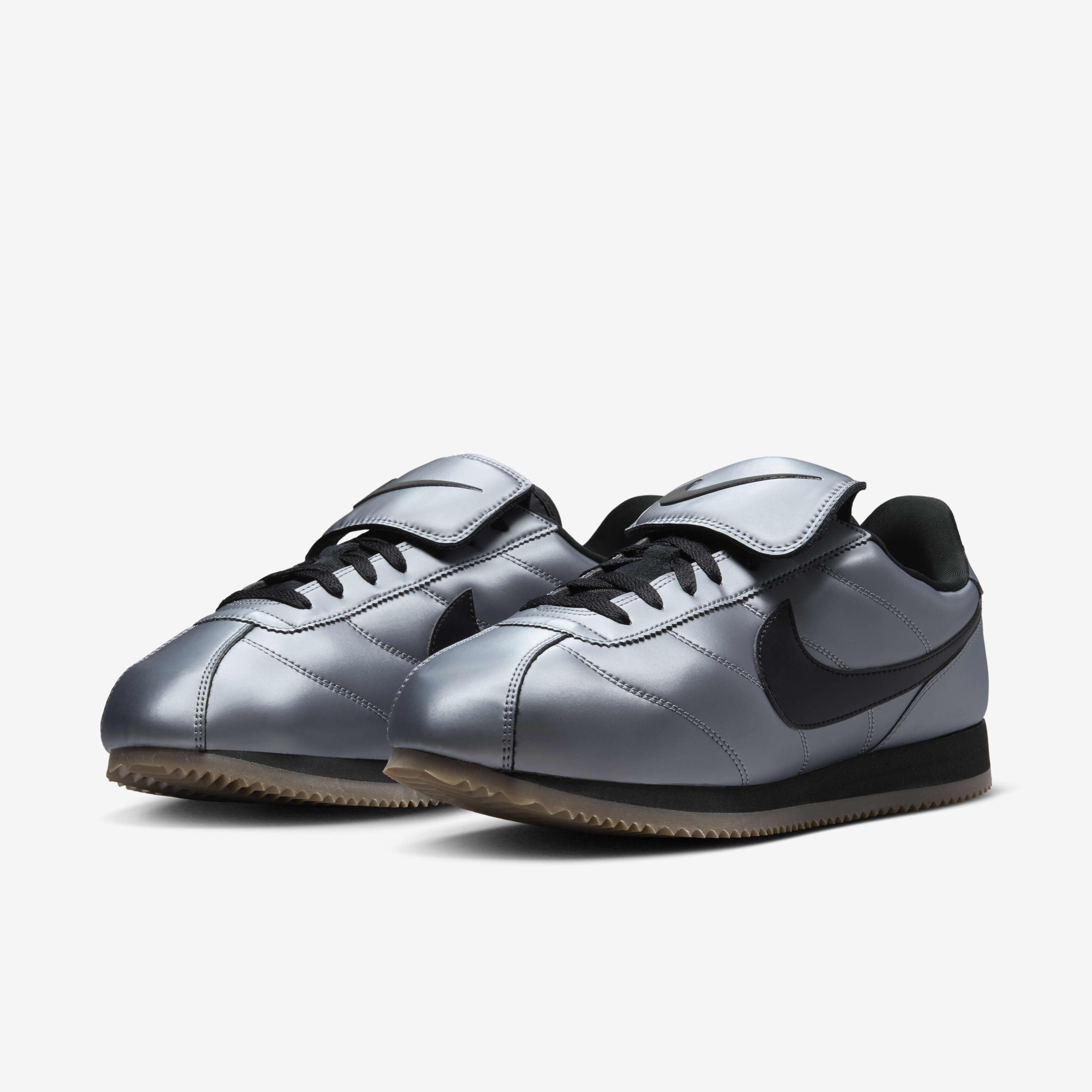 Buy Nike Cortez SE Men's Shoes - Metallic Cool Grey/Gum Dark Brown/Black |  Nike UAE Official