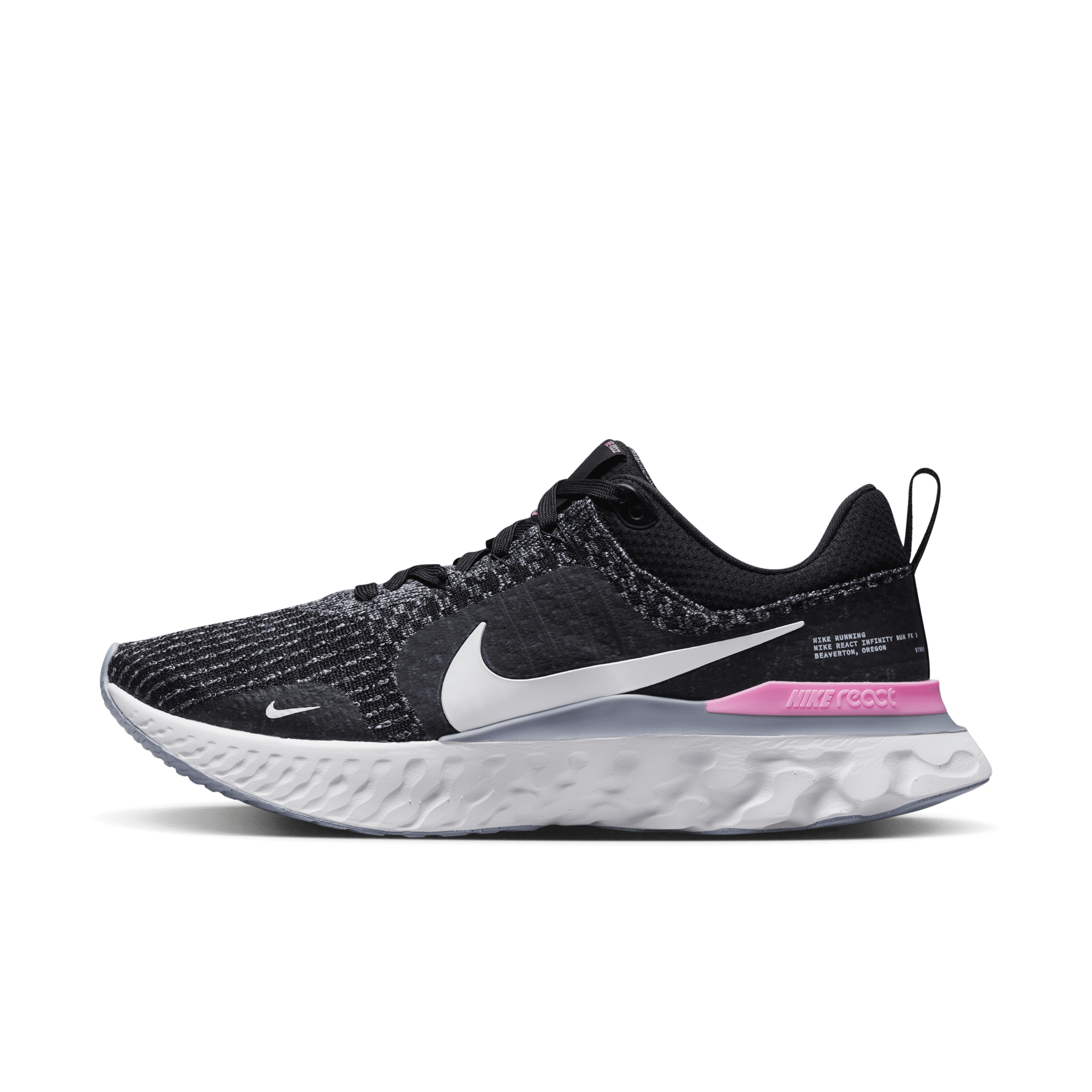 nike sports shoes in black colour