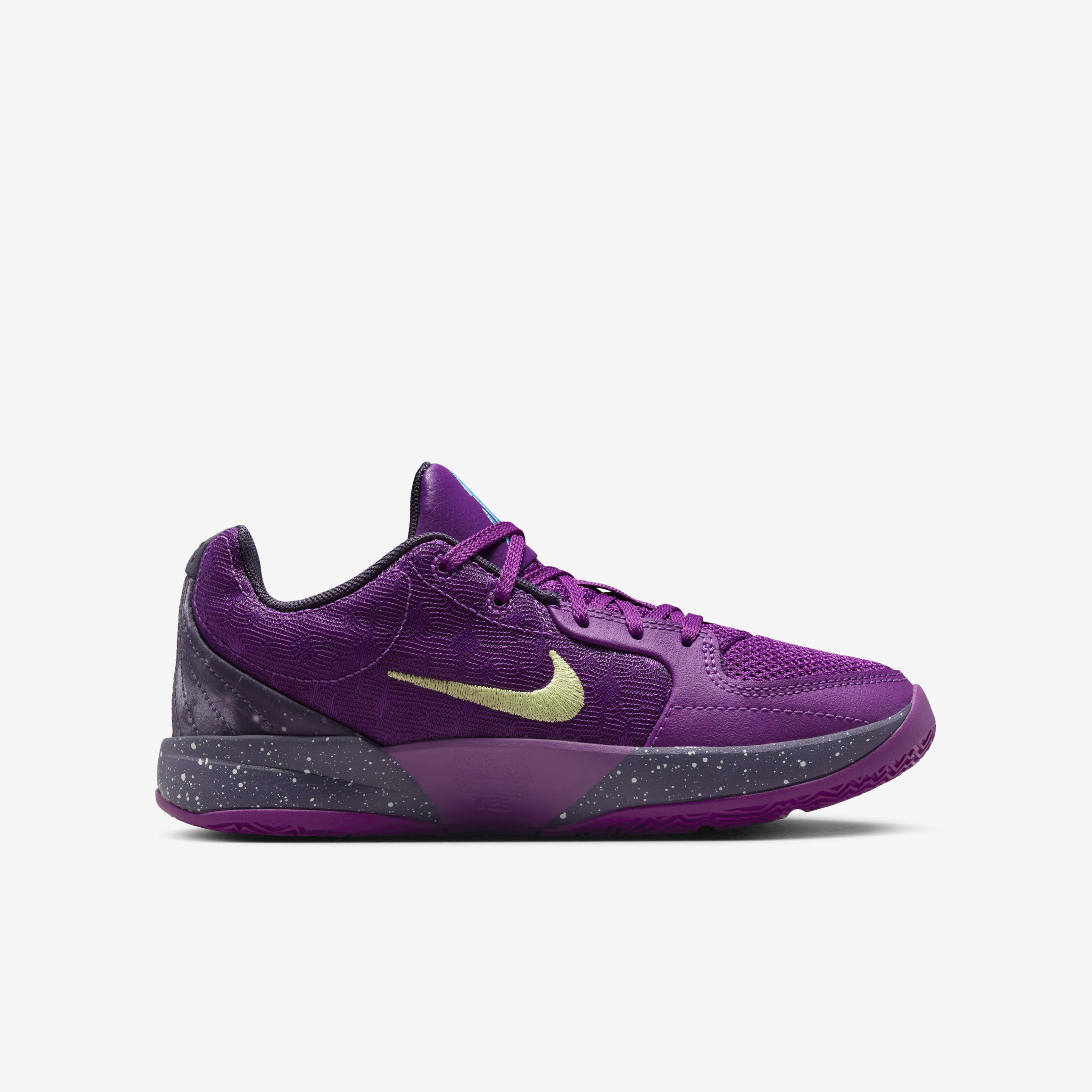 Buy Ja 2 Older Kids Basketball Shoes Bold Berry Light Lemon Twist Dark Raisin Baltic Blue Nike UAE Official