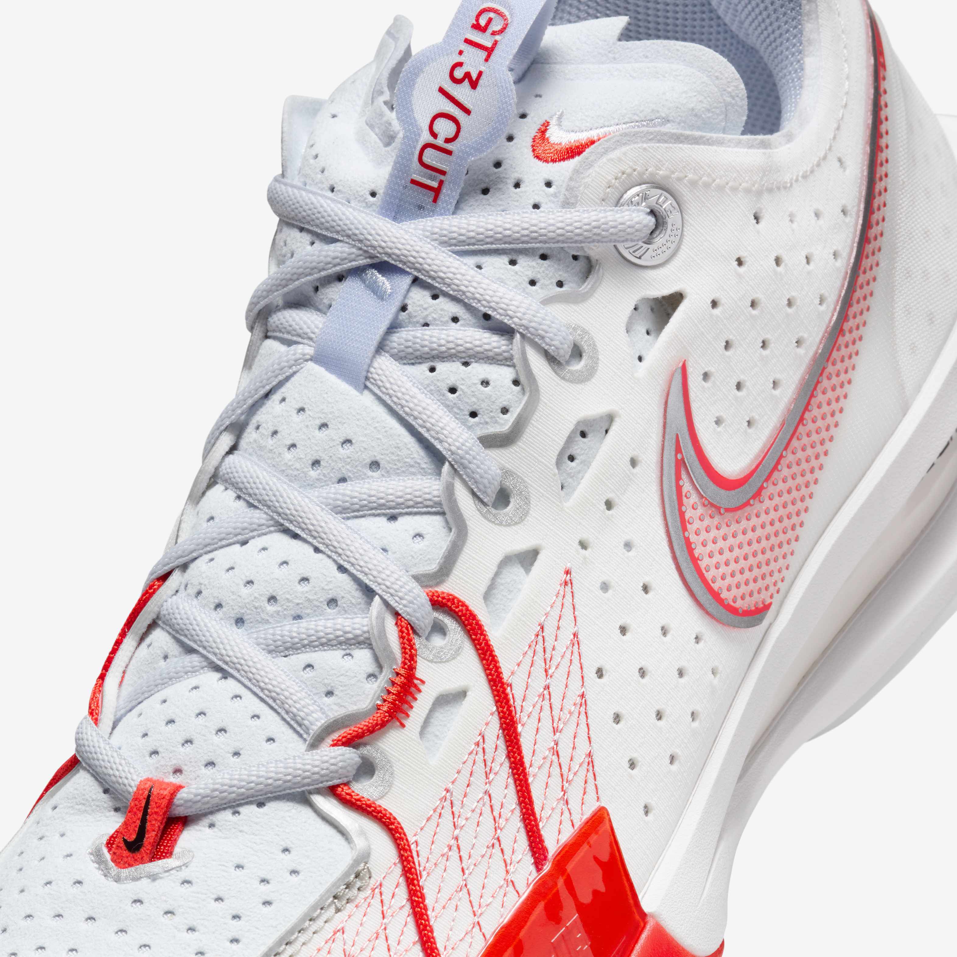 Buy Nike G.T. Cut 3 Basketball Shoes - Summit White/Picante Red