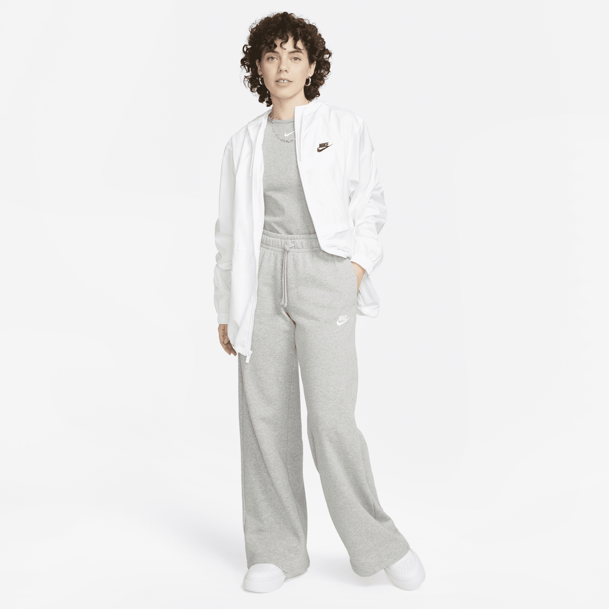 Extra long top nike tracksuit bottoms