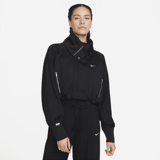 Nike long shop jacket womens