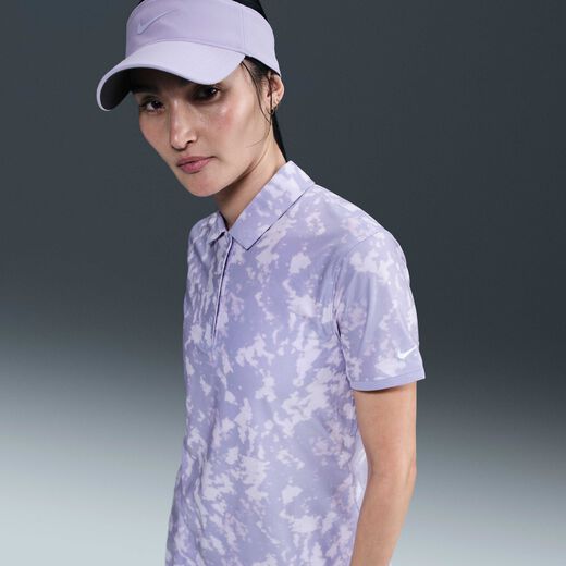 Women's Polos Sale-Nike Golf, Nike Victory, Women's Dri-FIT Short-Sleeve Printed Golf Polo