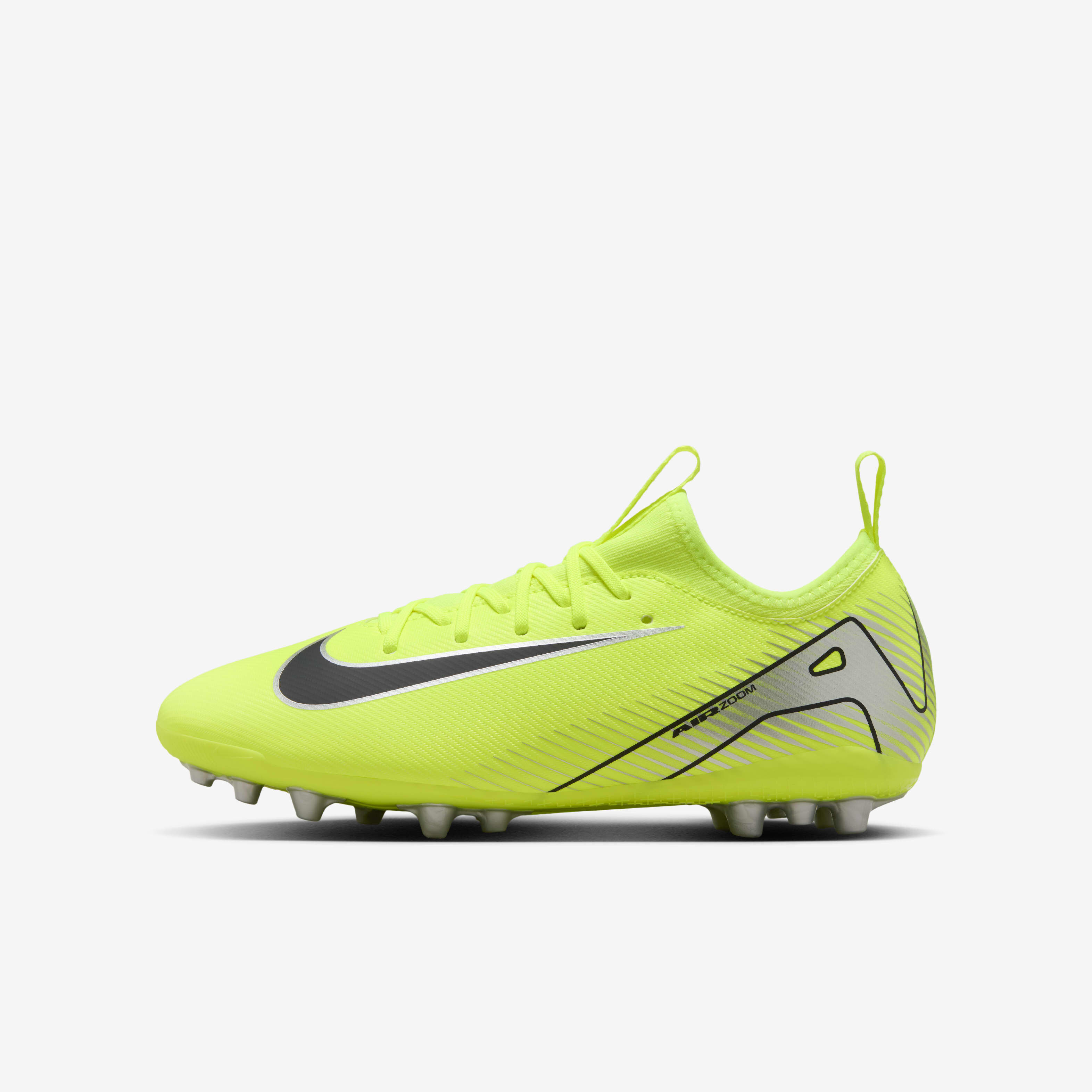 Buy Nike Jr. Mercurial Vapor 16 Academy Younger Older Kids AG Low Top Football Boot Volt Black Nike UAE Official