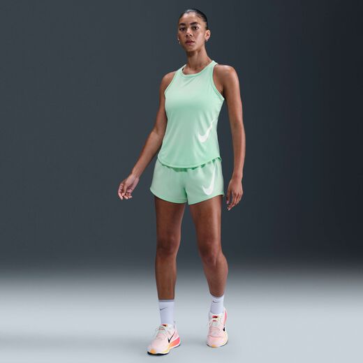 Tempo-Nike, Nike One Swoosh, Women's Dri-FIT Mid-Rise Loose 7.5cm (approx.) Brief-Lined Running Shorts