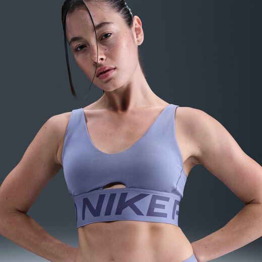 Sports Bras-Nike, Nike Pro Indy Plunge, Women's Medium-Support Padded Sports Bra