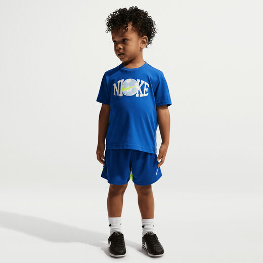 Tracksuits-Nike, Nike, Toddler Soccer Graphic T-Shirt and Shorts Set