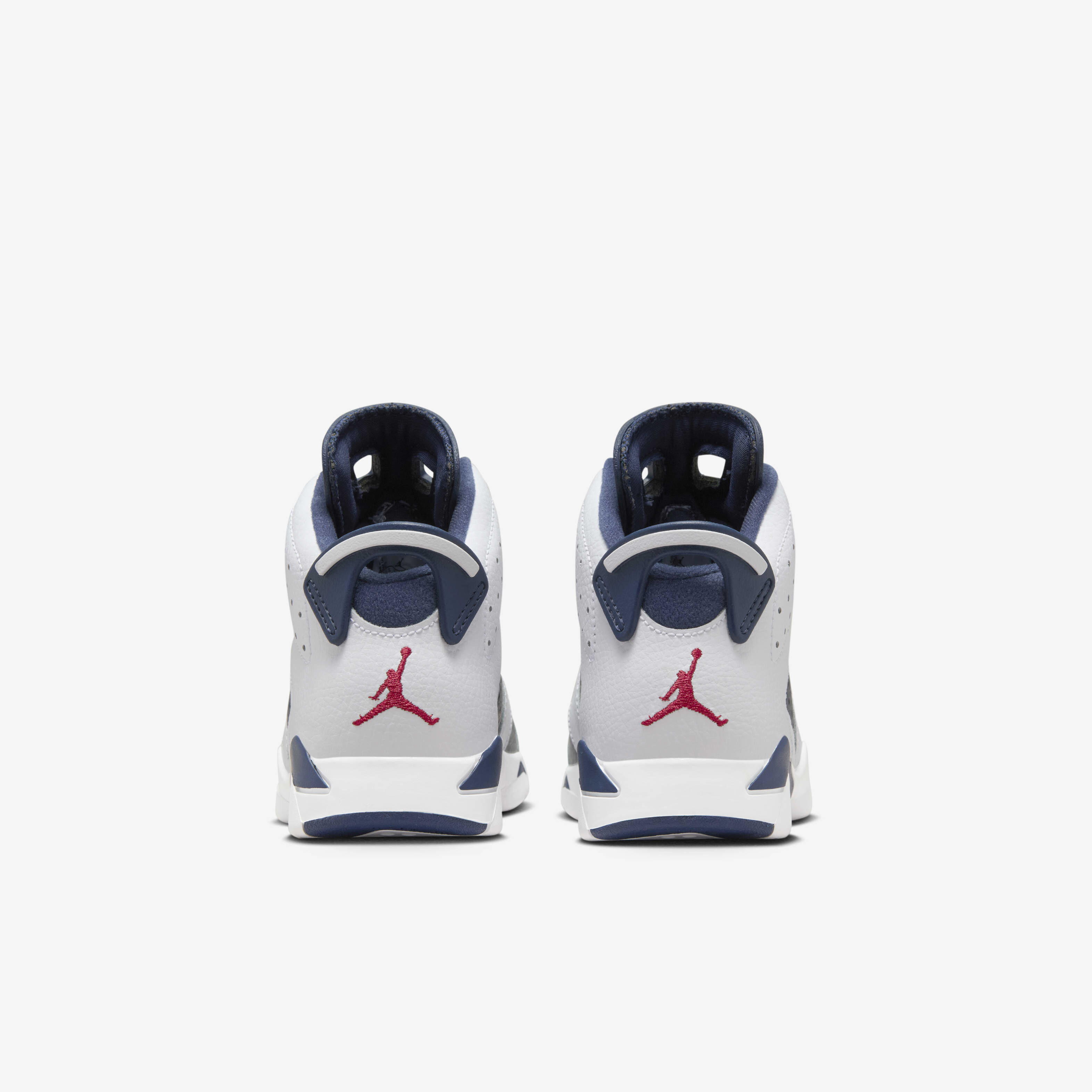 Buy Jordan 6 Retro White and Midnight Navy Younger Kids Shoes White Midnight Navy Varsity Red Nike UAE Official