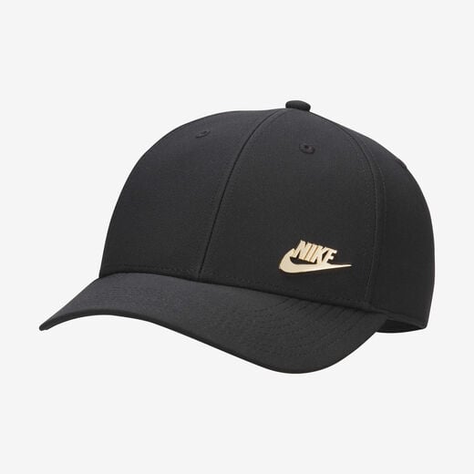 Hats, Visors & Headbands-Nike, Nike Dri-FIT Club, Structured Metal Logo Cap Hats, Visors & Headbands-Nike, Nike Dri-FIT Club, Structured Metal Logo Cap