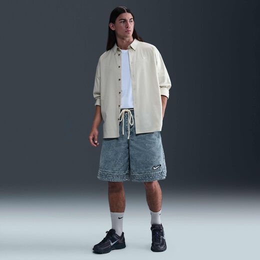 Basketball Shorts-Nike, Nike, Men's 25.5cm (approx.) Denim Basketball Shorts