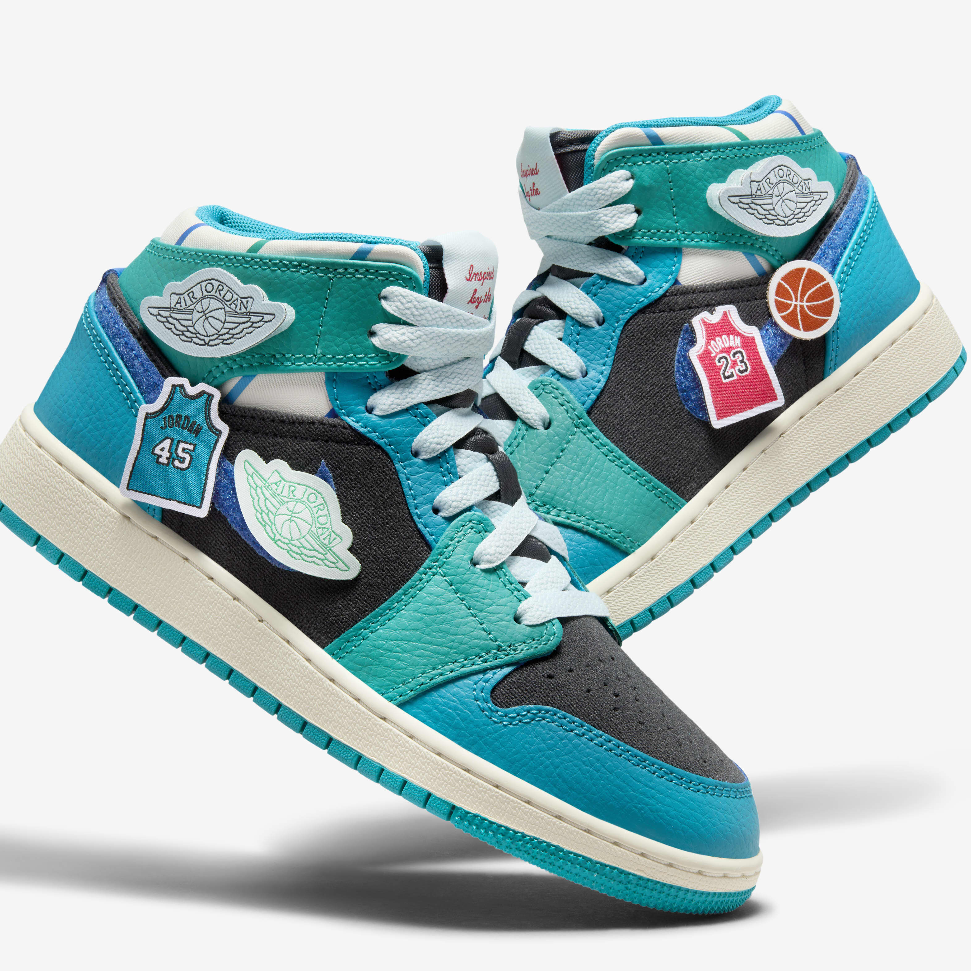 Air Jordan 1 Mid Sneaker School image number 15