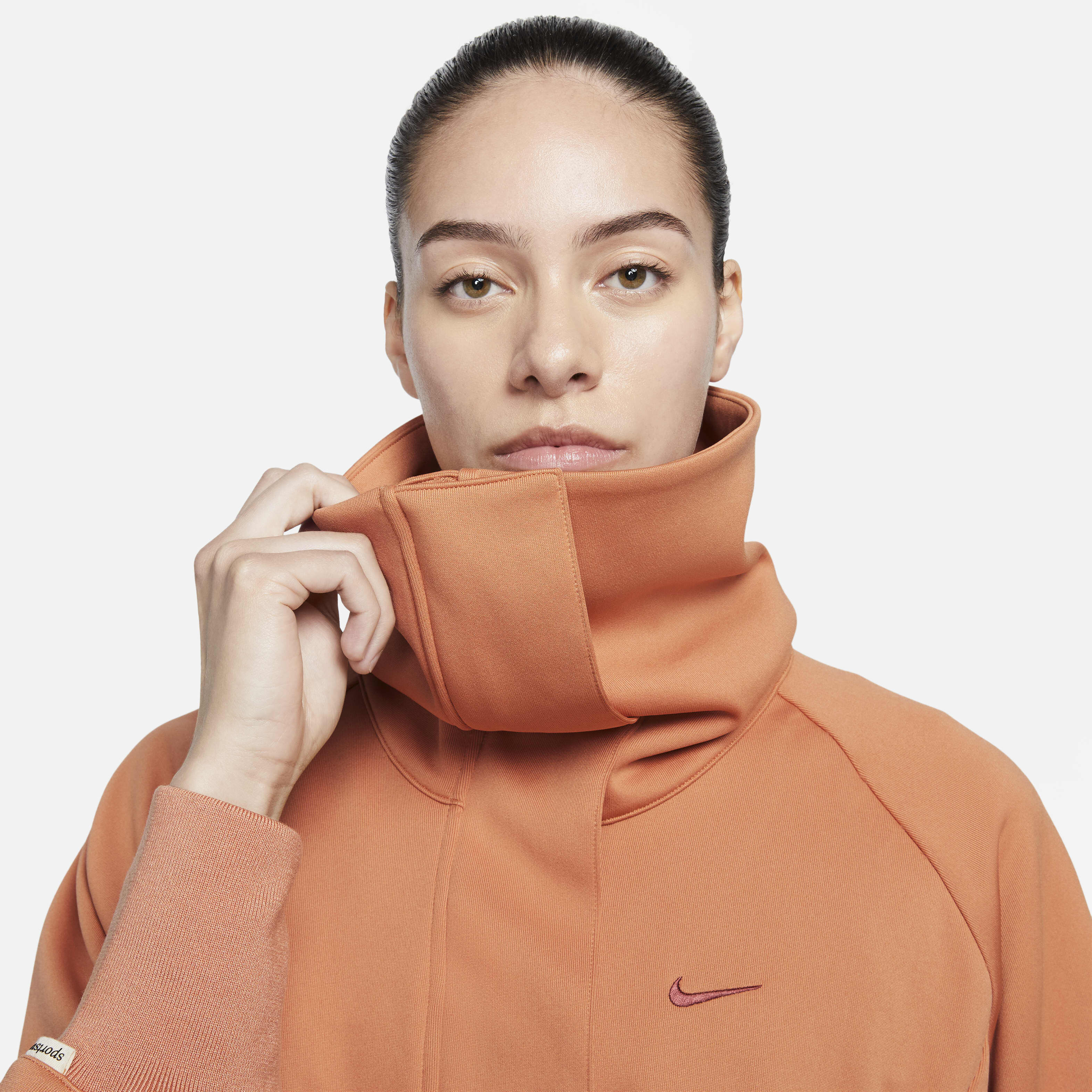 Orange nike jacket women's shop