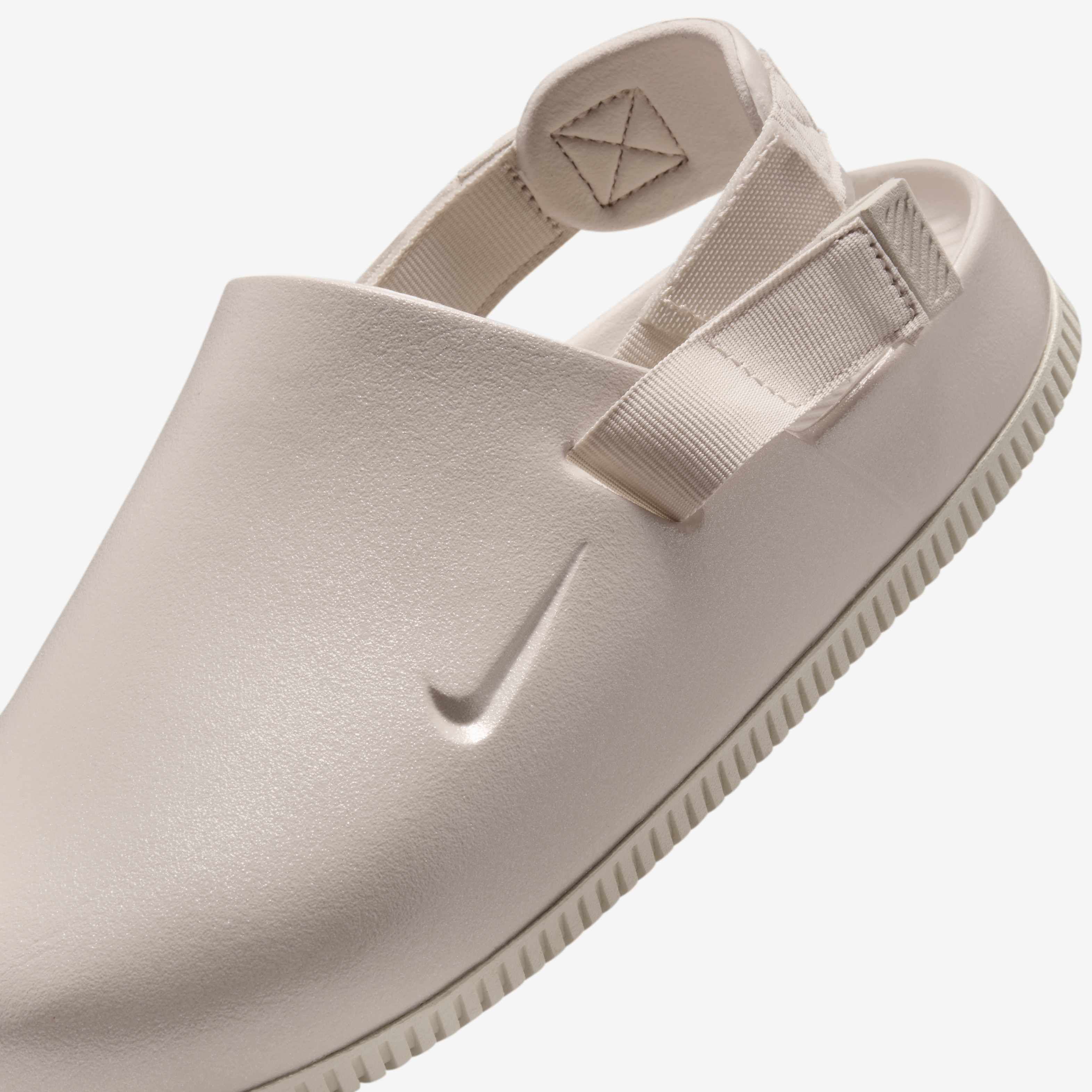 ◆Nike◆ Calm Pearlized Women's Mule HQ7020-100 Buy Nike Calm Pearlised Women's Mules - Light Orewood Brown