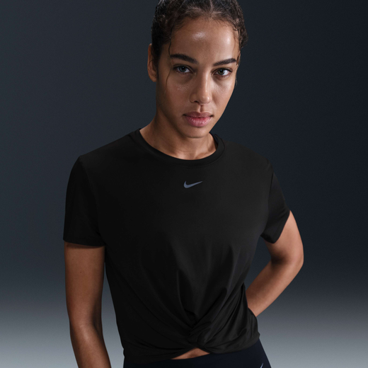 Shorts & Tees-Nike, Nike One Classic Twist, Women's Dri-FIT Short-Sleeve Top