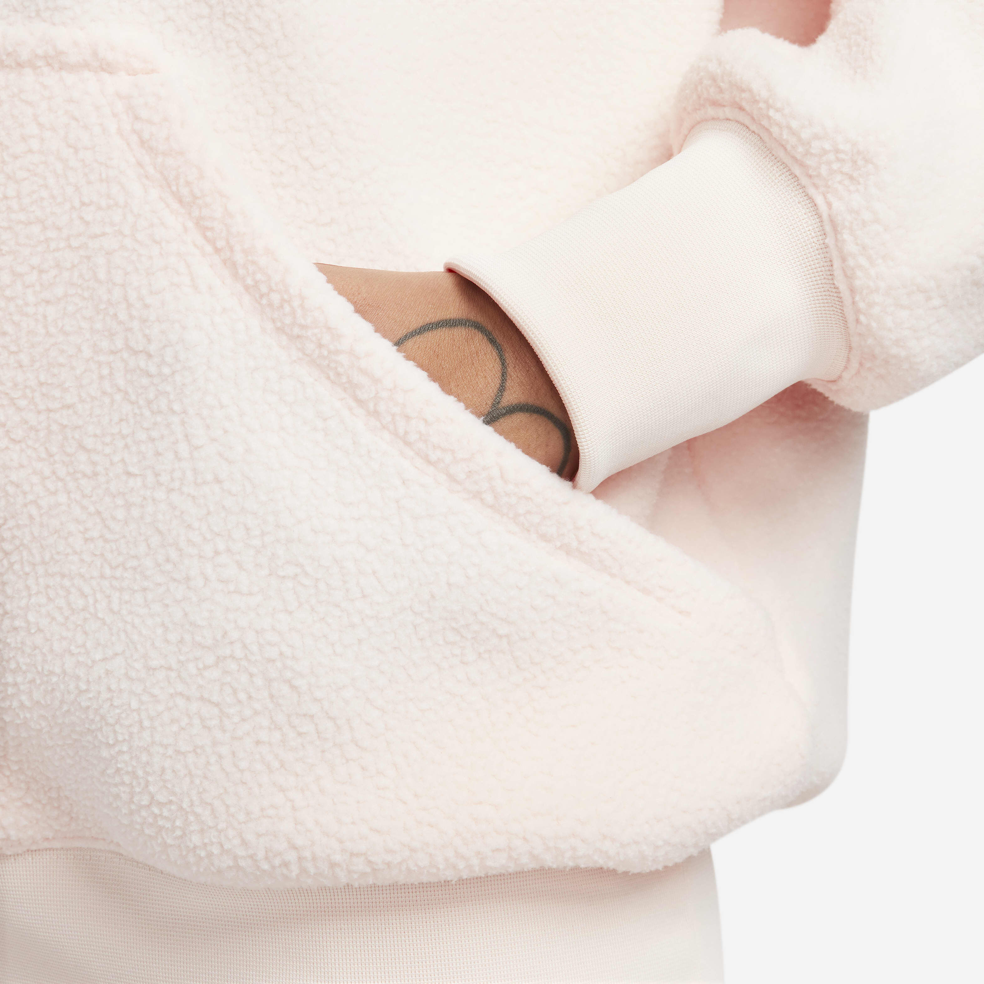 Nike women's sportswear plush varsity hoodie deals